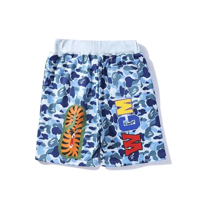 A BATHING APE Shorts Shark Face Camo product detail image 3
