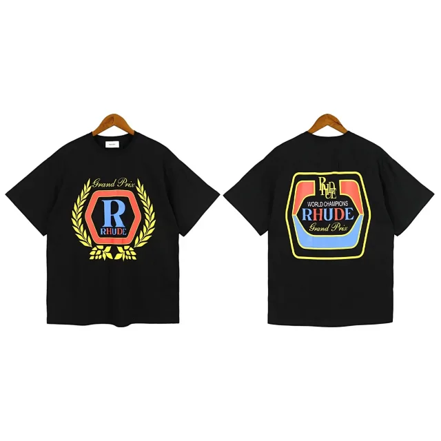 Rhude T-Shirts Graphic Crewneck product detail image 8