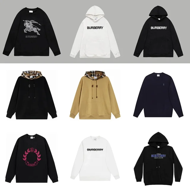 Burberry Hoodies & Sweatshirts Logo Print product detail image 1