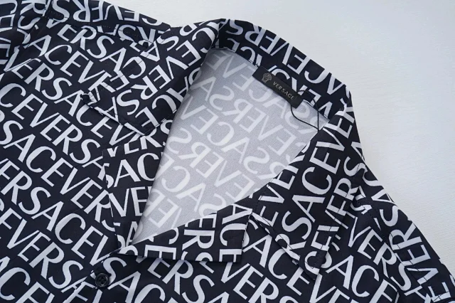 Versace Matching Sets Short-Sleeve Printed Shirt and Shorts Set product detail image 7