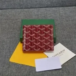 Goyard Saint Louis Wallet Red Chevron - 1