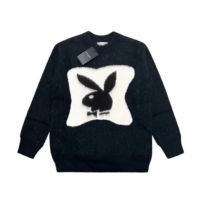 Saint Laurent mixed knitwear and button-up shirt styles product detail image 5