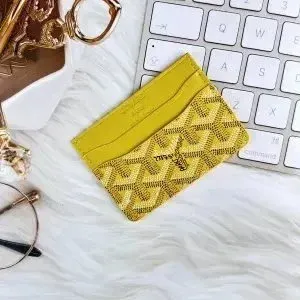 Goyard Saint Sulpice Card Holder Yellow - 1