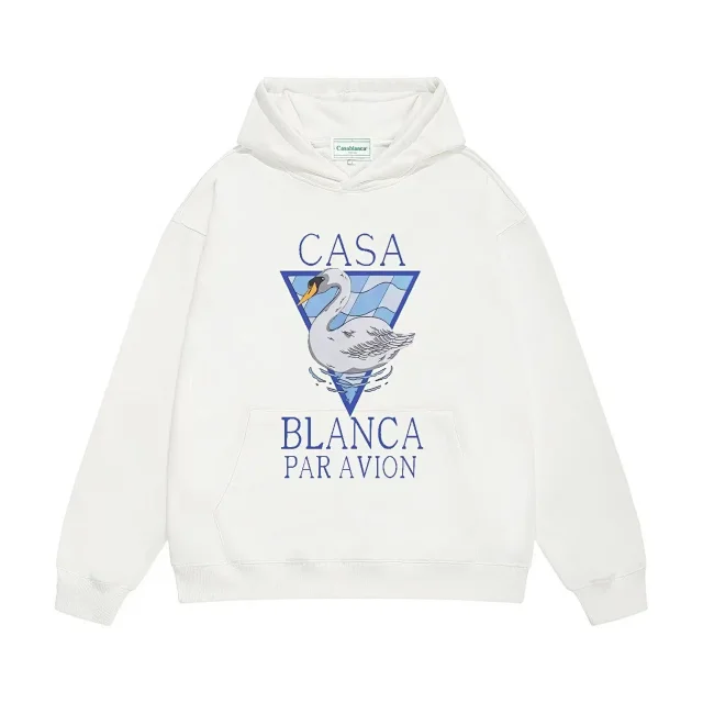 Casablanca Hoodies & Sweatshirts Logo Print Pullover Hoodie product detail image 5