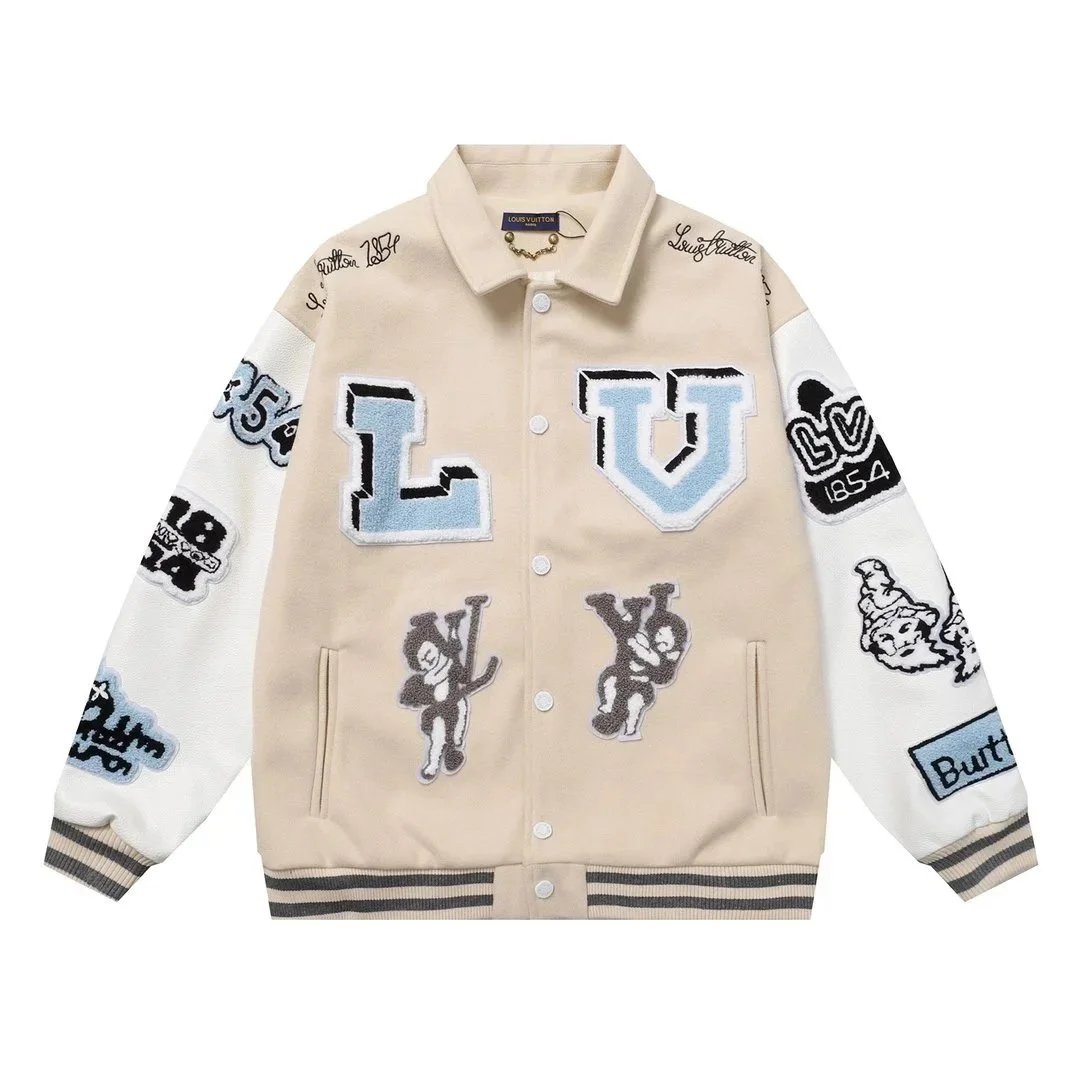 Louis Vuitton Jackets Varsity Patch Jacket — 15