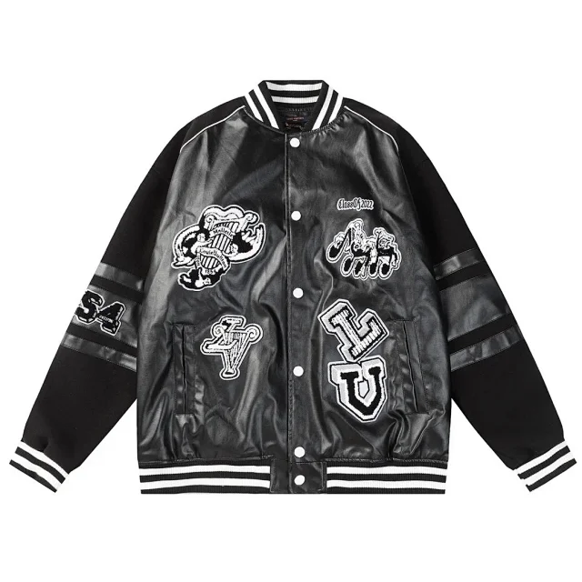 Louis Vuitton Jackets Varsity Patch Jacket product detail image 13