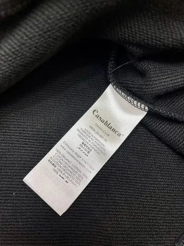 Casablanca Hoodies & Sweatshirts Blanca window graphic pullover hoodie product detail image 4