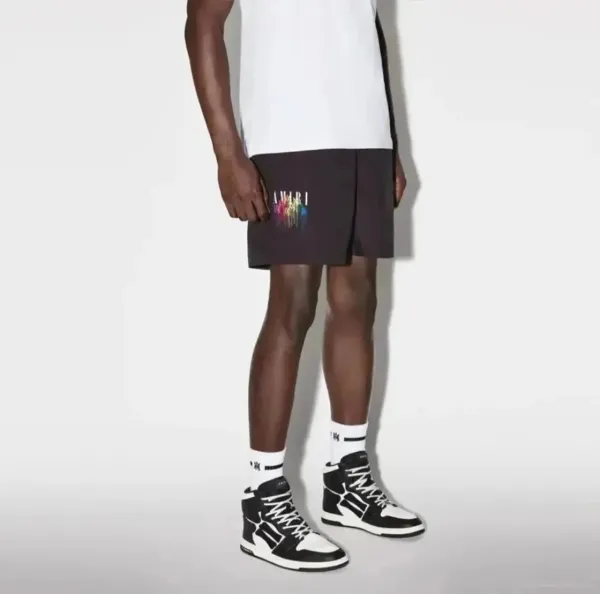 Off-White Industrial Logo Print White Shorts - 7