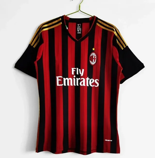 adidas Football Jerseys AC Milan retro jersey product detail image 8