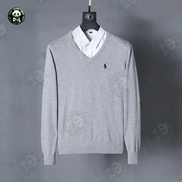 Polo Ralph Lauren Knitwear V-Neck Pony-Embroidered Sweater product detail image 5