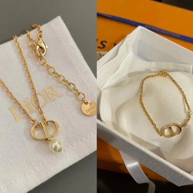 Dior Jewelry CD Logo Pearl Chain image 2