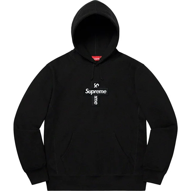 Supreme Hoodies & Sweatshirts Cross Box Logo Hooded Sweatshirt product detail image 4