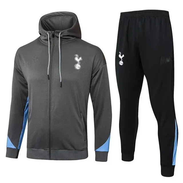 FC Barcelona Tracksuits Hooded Zip-Up Football Tracksuit product detail image 3