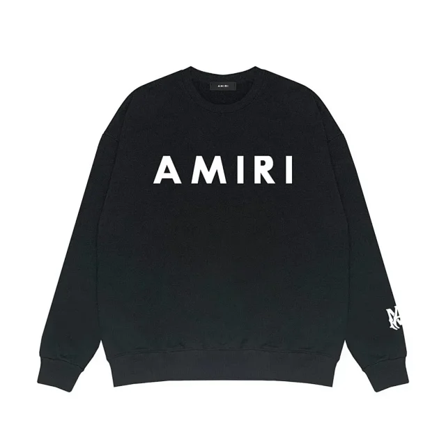 AMIRI Hoodies & Sweatshirts Logo Print Crewneck Sweatshirt product detail image 1