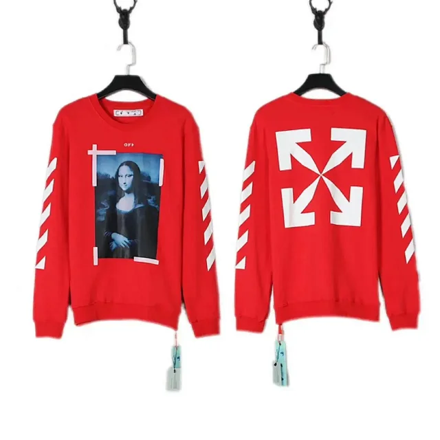 Off-White Hoodies & Sweatshirts Arrow Graphic Print Sweatshirt product detail image 9