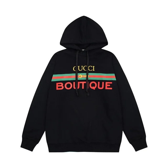 Gucci Hoodies & Sweatshirts Logo-print and crewneck product detail image 3