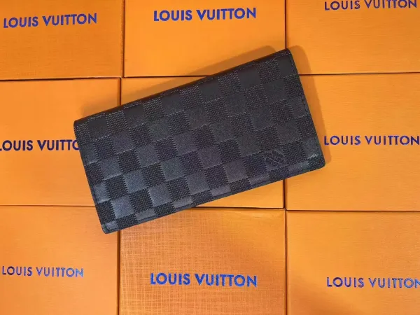 Louis Vuitton Damier Graphite Long Wallet Black - 1