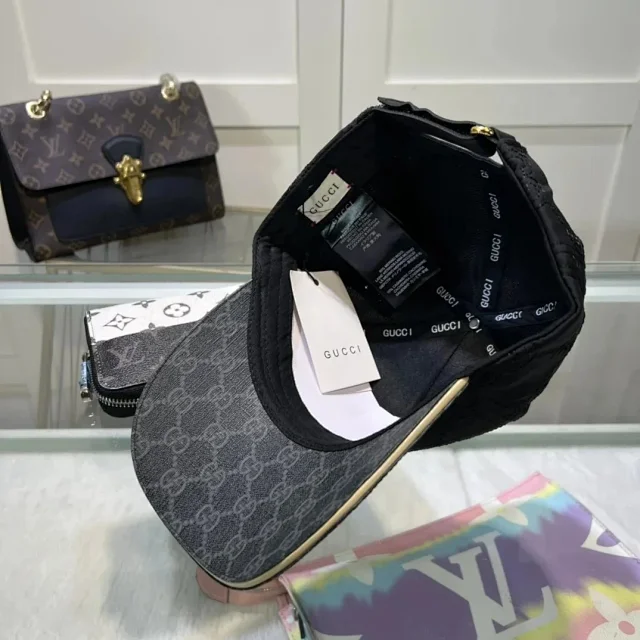 Gucci Hats Baseball Cap with GG Monogram product detail image 6