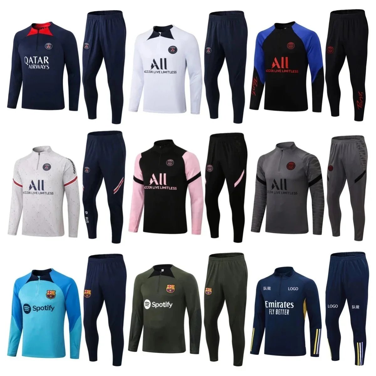 Paris Saint-Germain & FC Barce