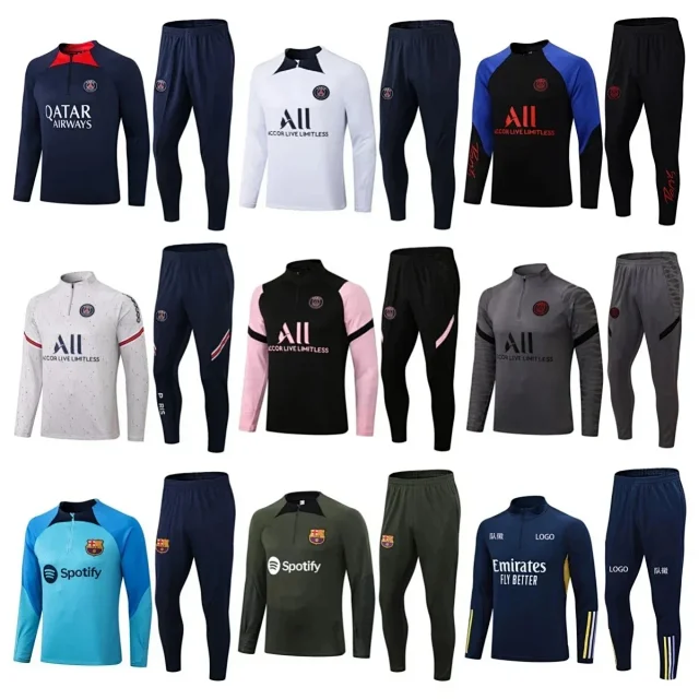 Paris Saint-Germain Tracksuits Half-Zip Football Training Tracksuit product detail image 1