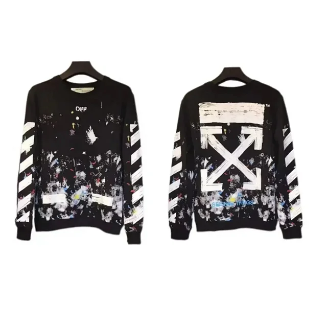 Off-White Hoodies & Sweatshirts Arrow Graphic Crewneck Sweatshirt product detail image 8