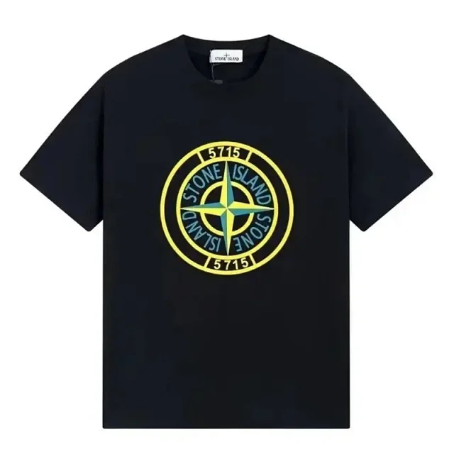 Stone Island T-Shirts Logo Print product detail image 3
