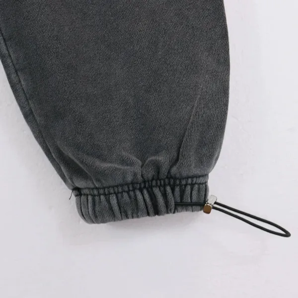 Amiri Cotton Terry Sweatpants Black - 5