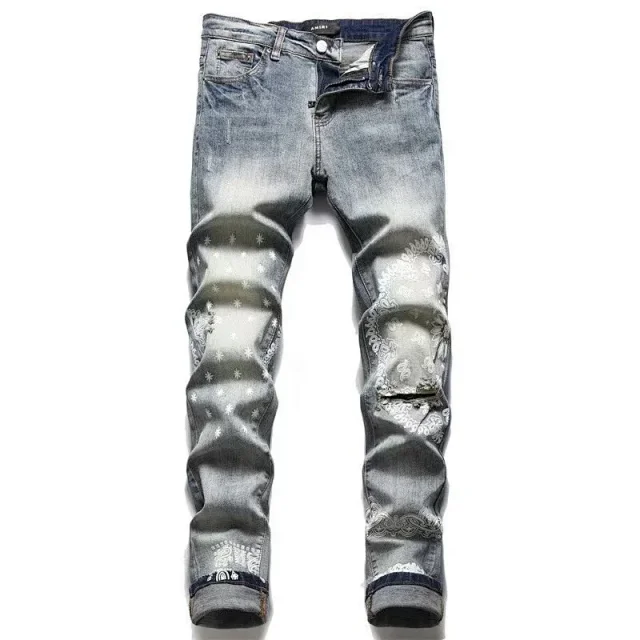 AMIRI Jeans Distressed Graphic product detail image 35