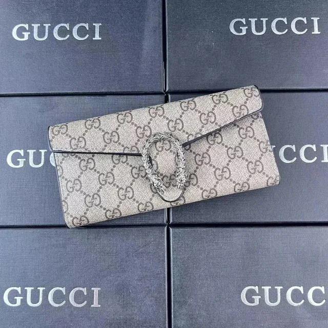 Gucci Wallets & Card Holders GG Monogram Web Stripe Wallet product detail image 5