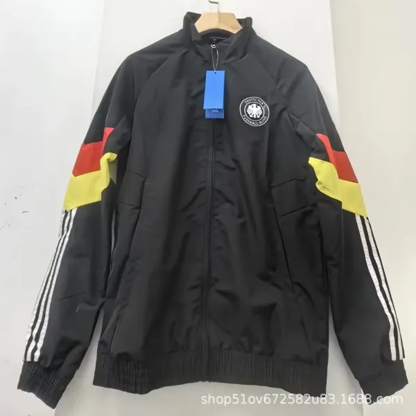 Adidas Germany National Team Windbreaker Black - 1
