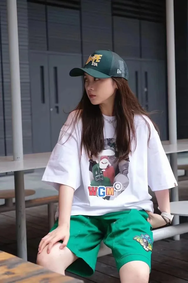 A Bathing Ape T-Shirts WGM Head Graphic product detail image 7
