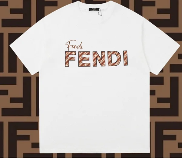 Fendi T-Shirts Graphic short-sleeve T-shirt product detail image 10
