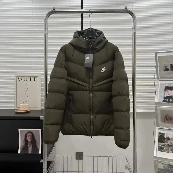 Nike Storm-Fit Puffer Jacket Beige Two-Tone Down-Jacket - 4