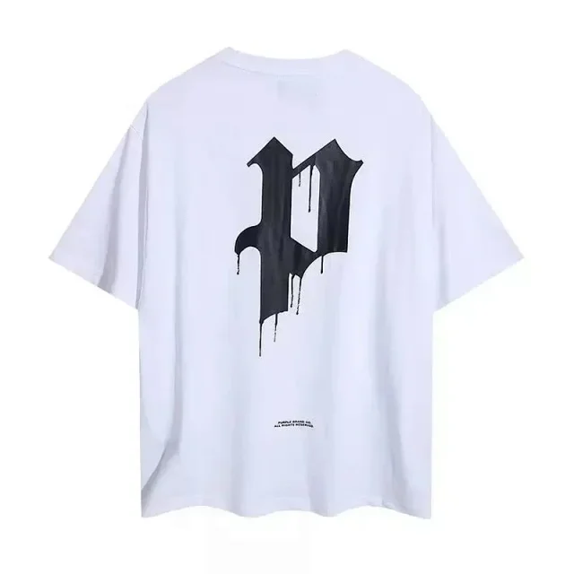 Purple Brand T-Shirts Short-Sleeve Graphic Logo product detail image 7