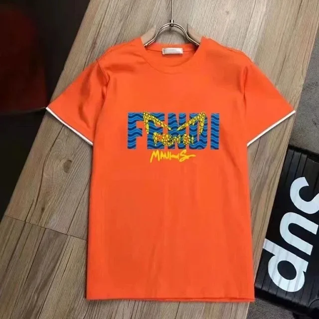Fendi T-Shirts Graphic short-sleeve T-shirt product detail image 7