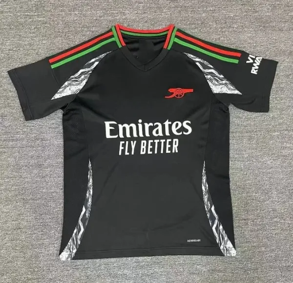 Arsenal FC x Adidas Third Kit Black Jersey - 1