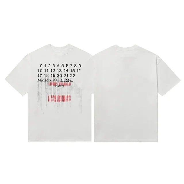 Maison Margiela T-Shirts Short-Sleeve Graphic T-Shirt product detail image 7