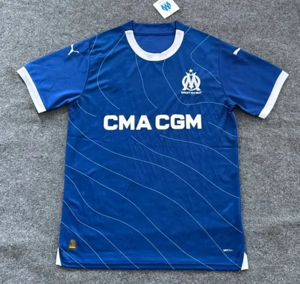 Tottenham Hotspur 2023-24 Third Jersey Light Blue Striped Jersey - 3