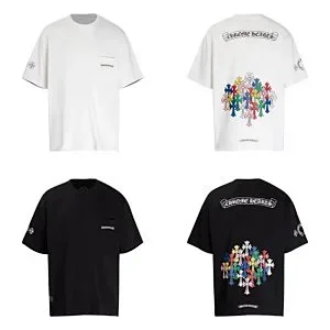 Chrome Hearts T-Shirts Graphic short-sleeve crew-neck product detail image 5