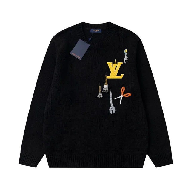 Louis Vuitton Hoodies & Sweatshirts Graphic hooded and crewneck product detail image 2