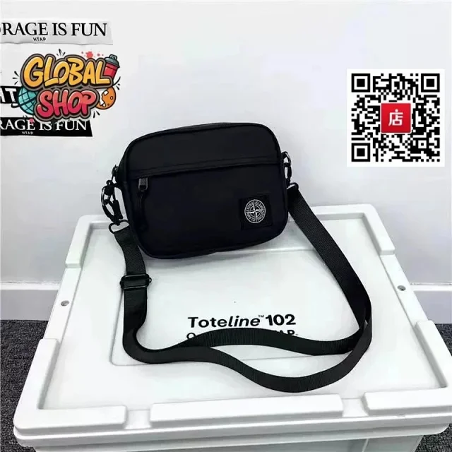 Stone Island Adjustable Strap Crossbody Bag product detail image 1