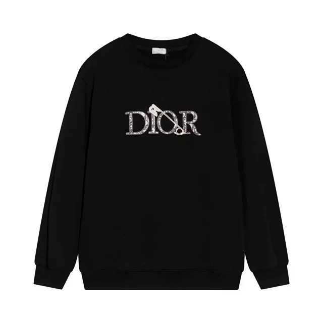 Dior Hoodies & Sweatshirts Logo Graphic Crewneck Sweatshirt product detail image 7