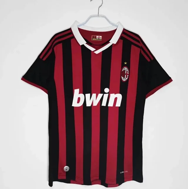 adidas Football Jerseys AC Milan retro jersey product detail image 7