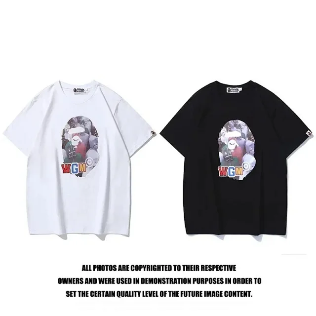 A Bathing Ape T-Shirts WGM Head Graphic product detail image 9