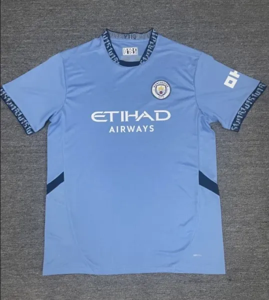 Manchester City FC 2023-24 Home Jersey Light Blue - 1