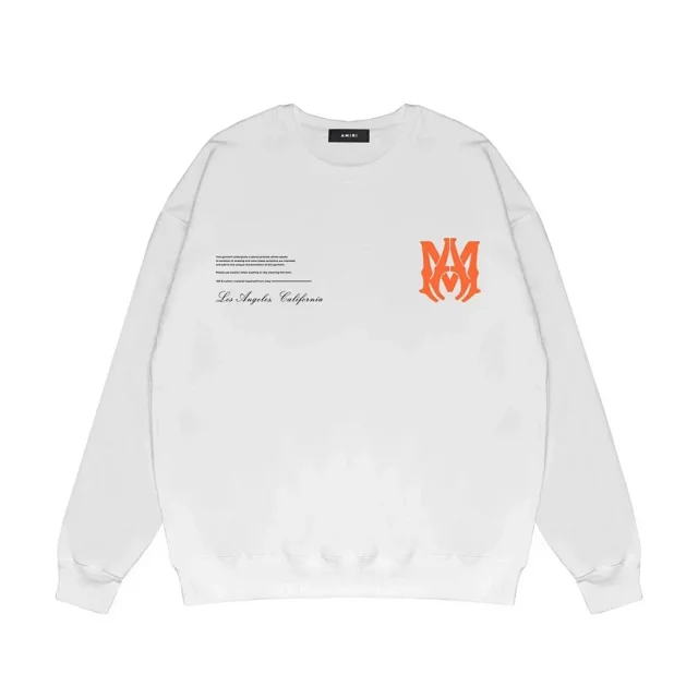 AMIRI Hoodies & Sweatshirts Crewneck logo graphic sweatshirt product detail image 4