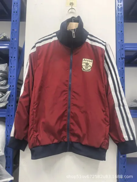 Adidas Arsenal Track Jacket Burgundy - 1
