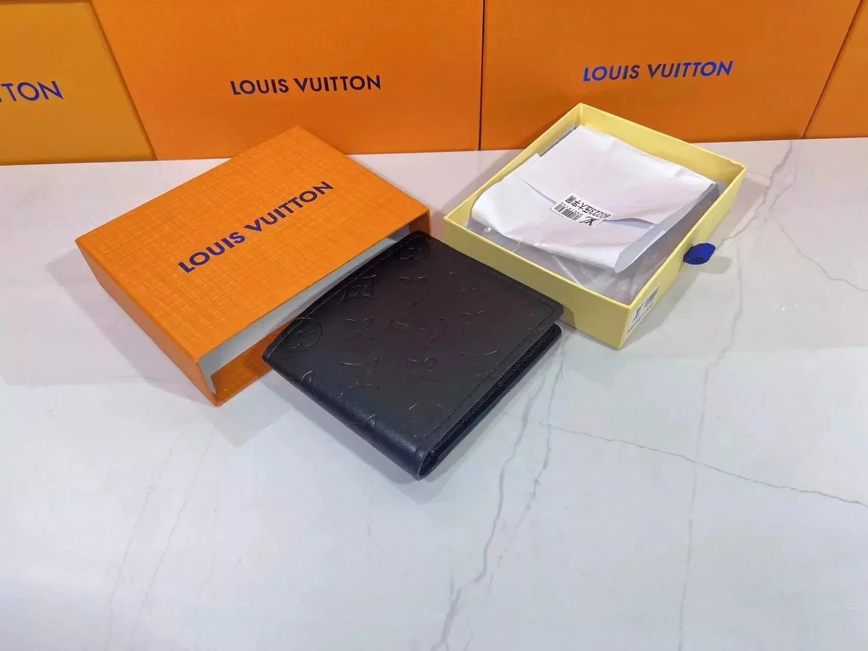 Louis Vuitton Monogram Eclipse Black Bifold Wallet - 41