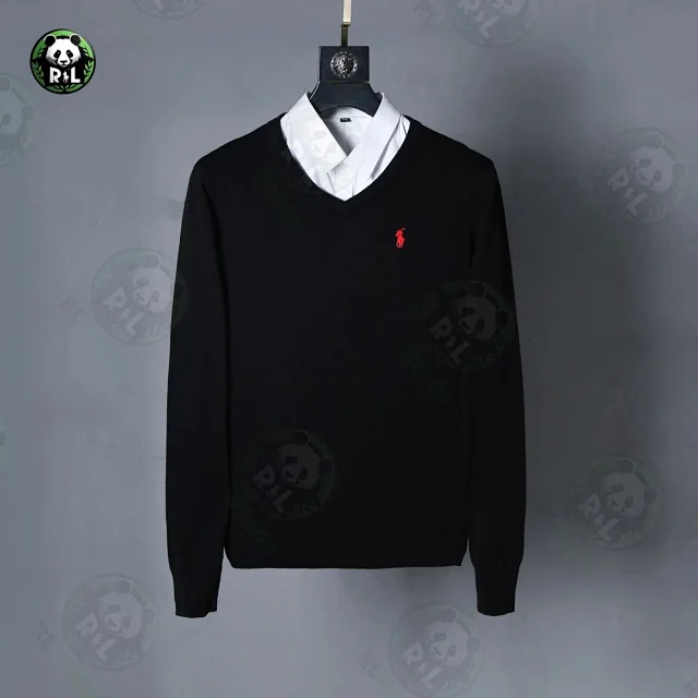 Polo Ralph Lauren Knitwear V-Neck Pony-Embroidered Sweater product detail image 1