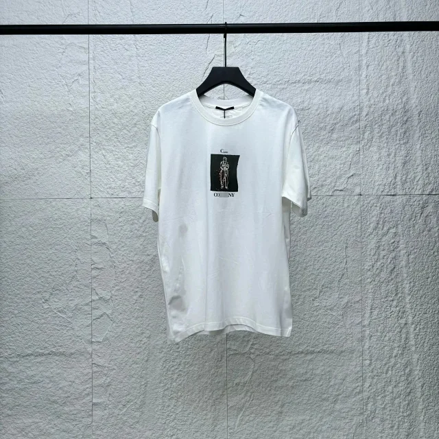 C.P. Company T-Shirts Crew-Neck Graphic Print Short-Sleeve T-Shirt product detail image 6